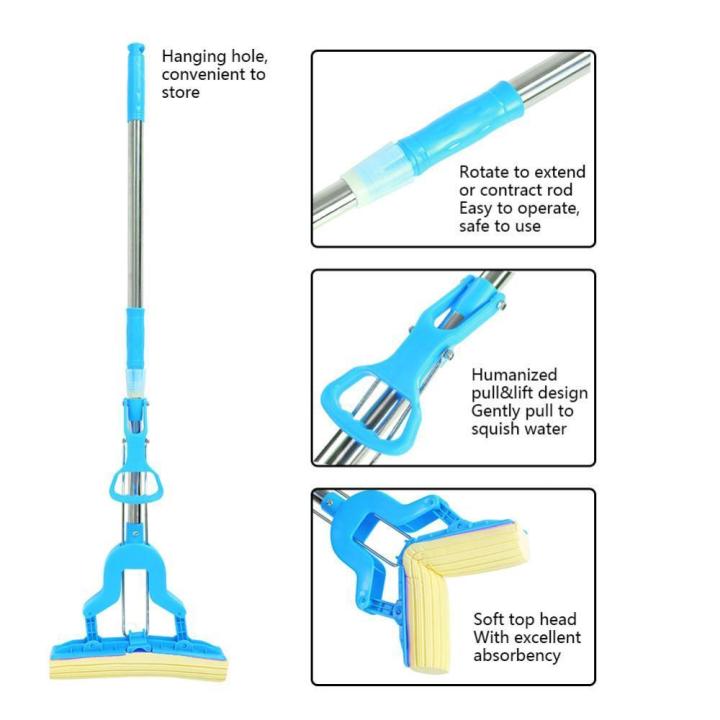 Foldable Self-Squeeze Mopper
